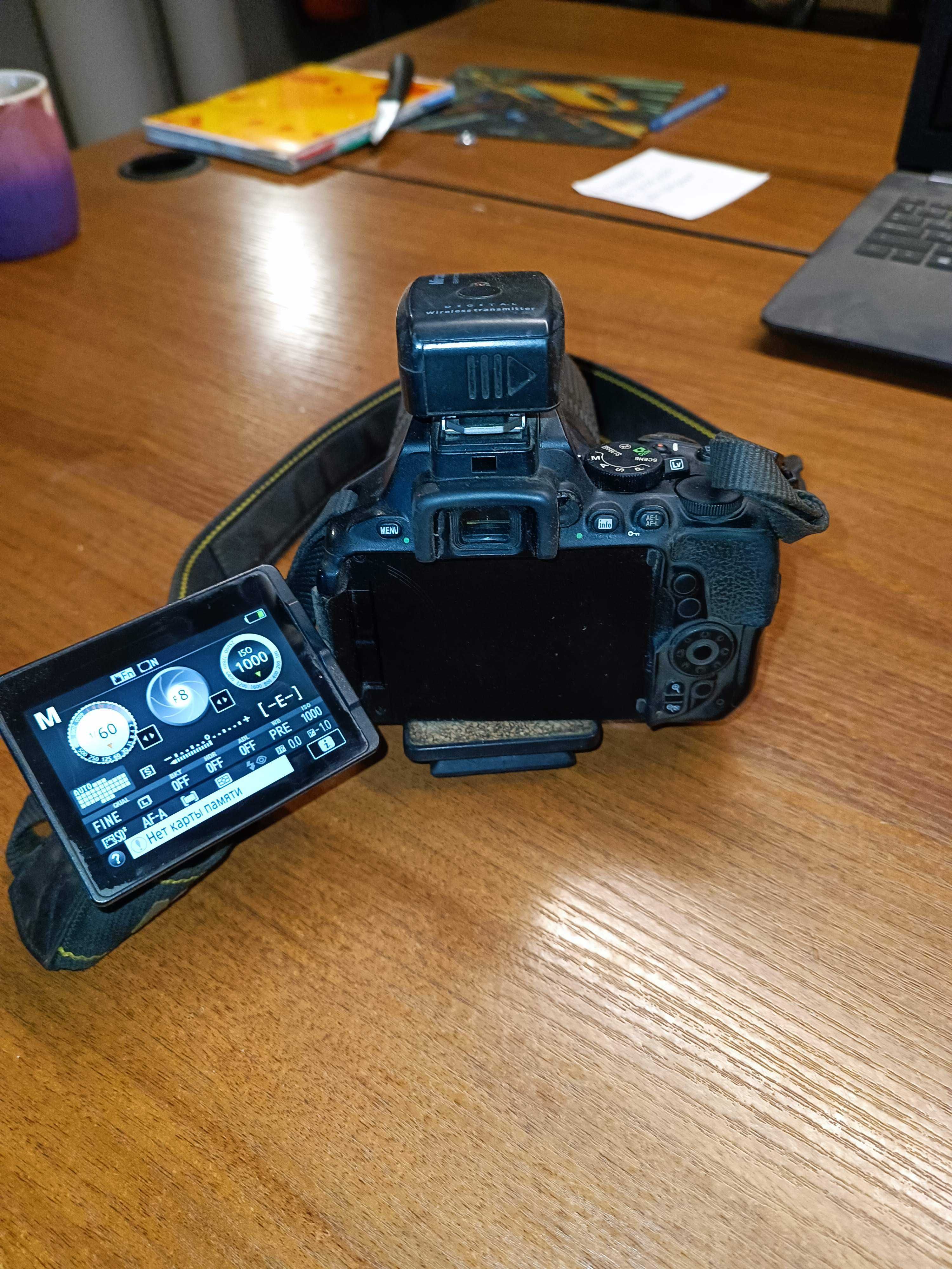 Фотоапарат Nikon D5600 kit 18-140mm VR камера