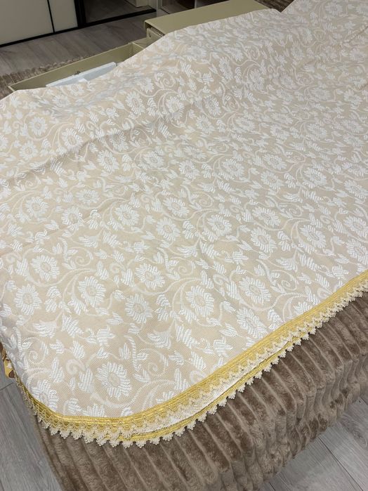 Набір постільної білизни+покривало, двоспальний, новий