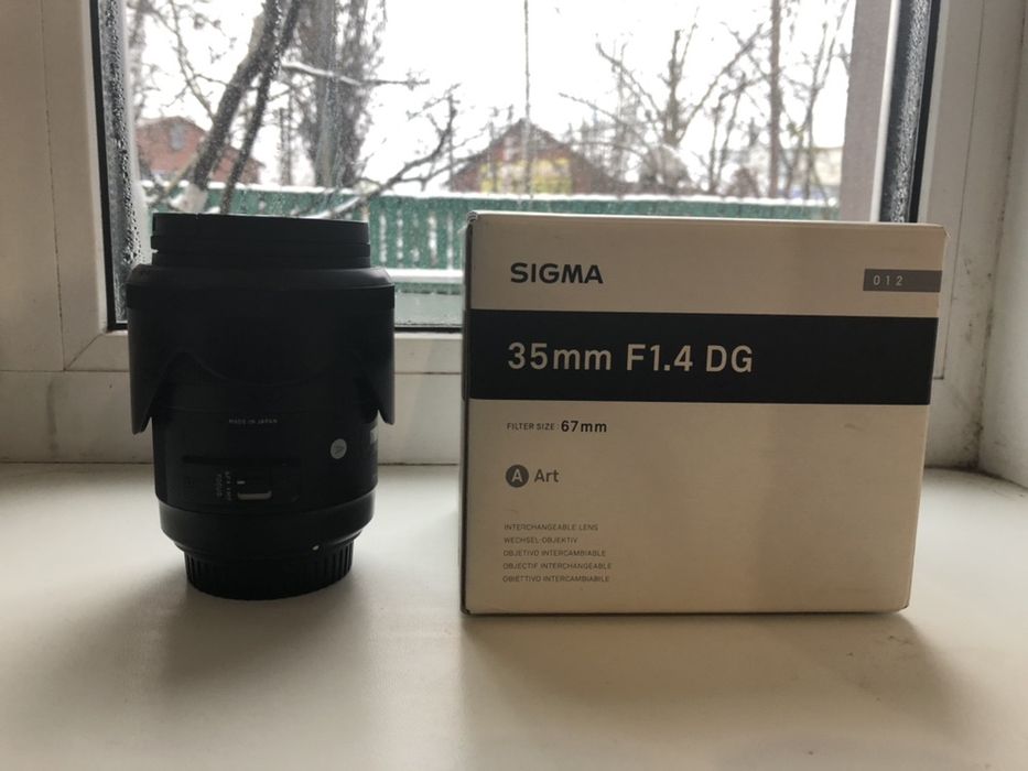 Sigma 35mm 1.4 canon