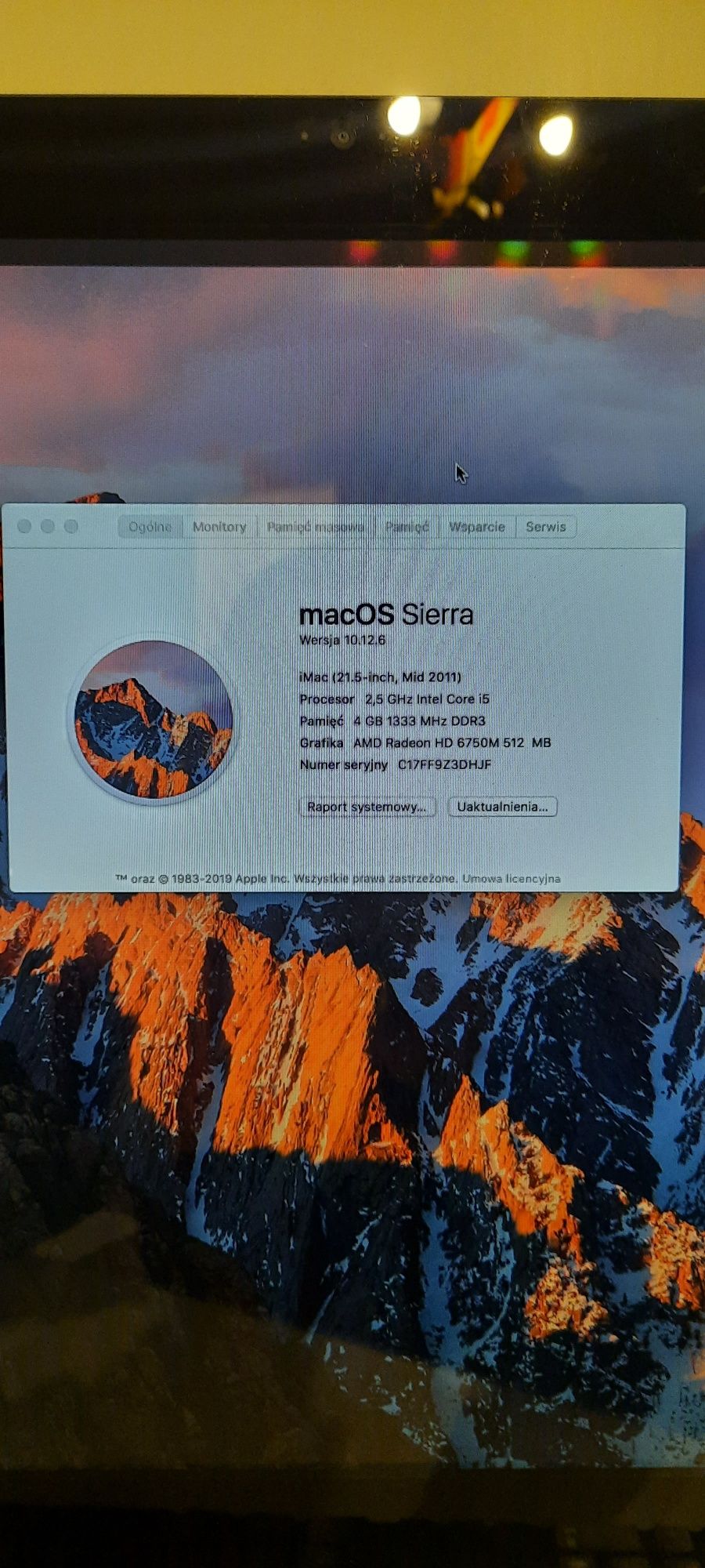iMac 21,5-inch, Mid 2011