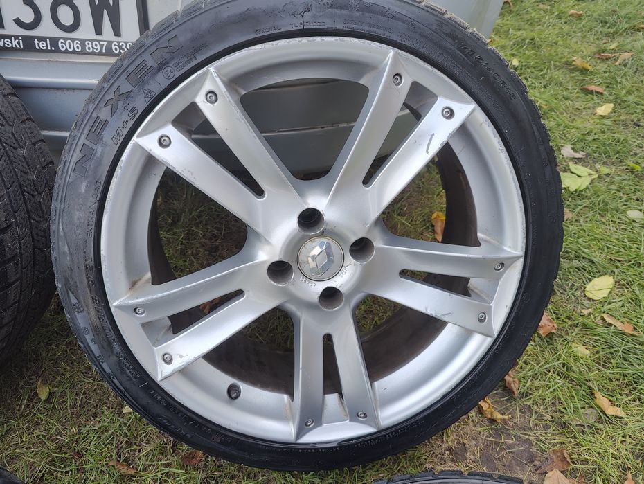 Koła alufelgi Fondmetal tech5/f6 4x100 18"  8j et43 Megane golf bravo