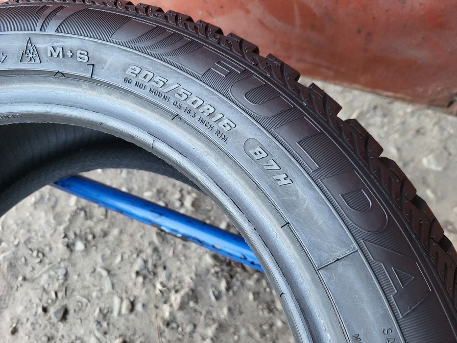 205/50/16 R16 Fulda Kristall Control HP 4шт ціна за 1шт шини