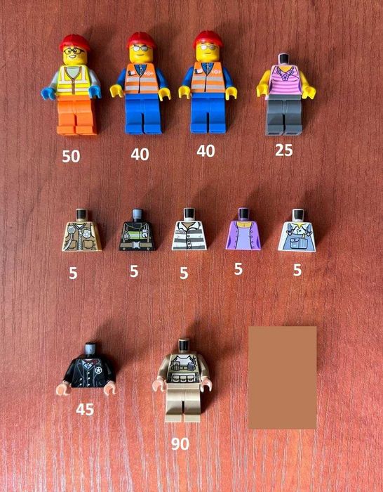 Lego City, Lone Ranger, Batman Лего мініфігурки фігурки