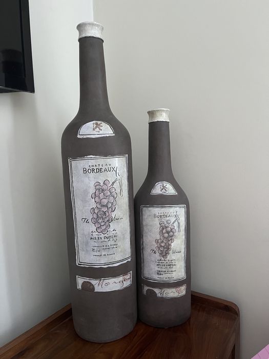 wazon Butelki butle dekoracyjne ceramiczne duże