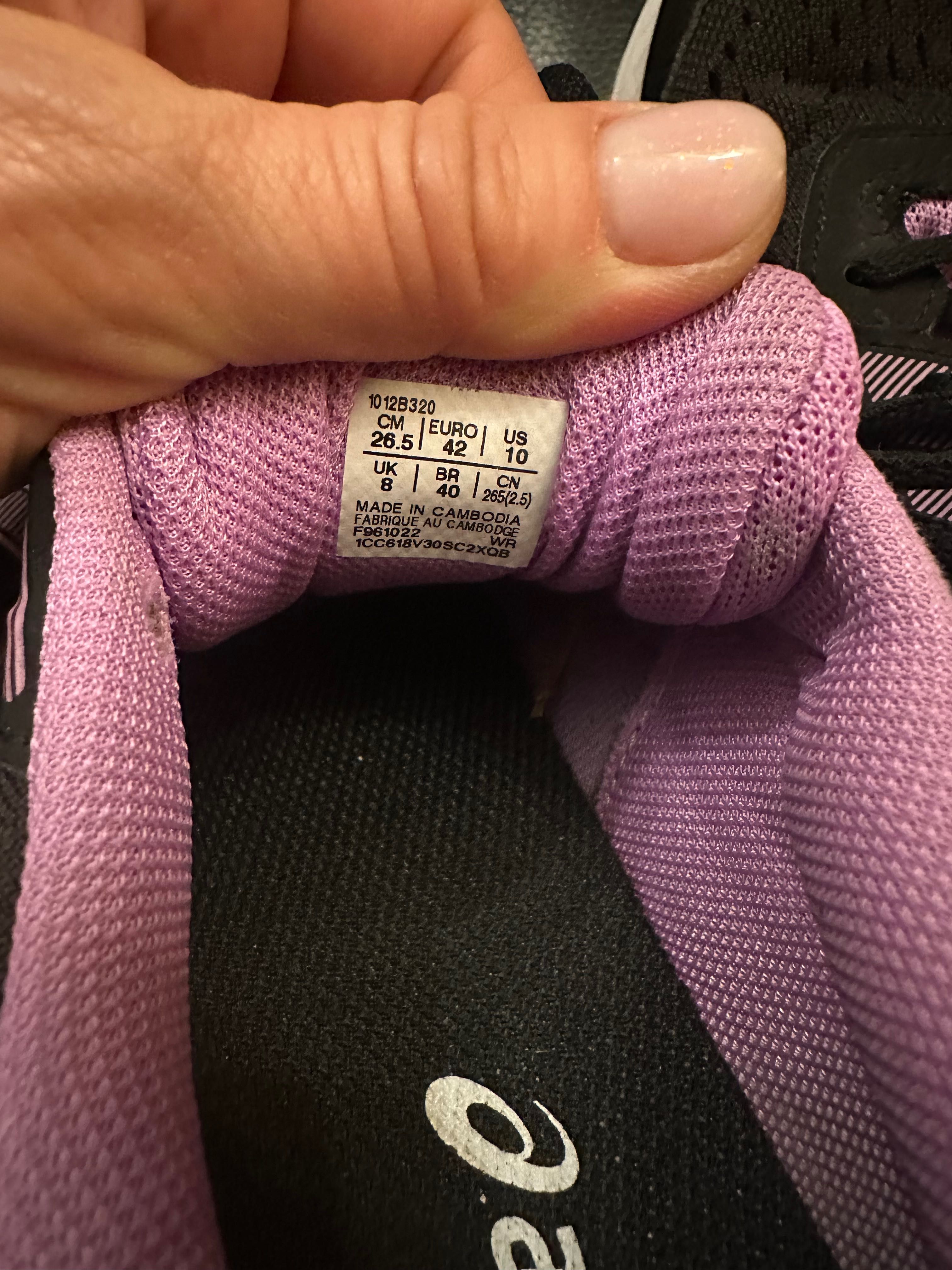 Buty męskie do biegania Asics Gel Contend 8 czarne rozm 40