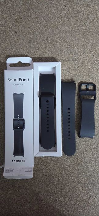 2 braceletes Samsung Watch 6 Sports Band