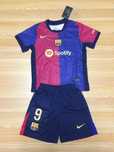 Koszulka dziecięca Nike FC Barcelona 24/25 Home #9 Lewandowski R.22-28