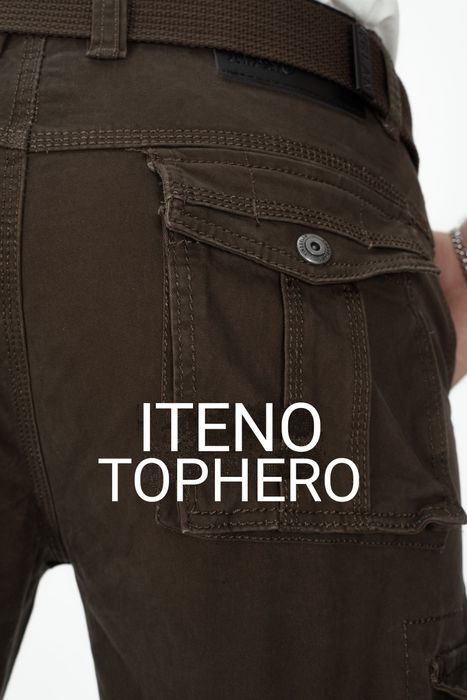 Штани чоловічі карго олива, чорні, темно-сірі, коричневі.