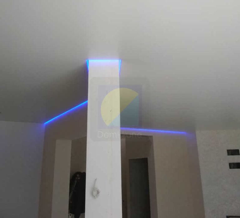 Натяжні стелі. Освітлення