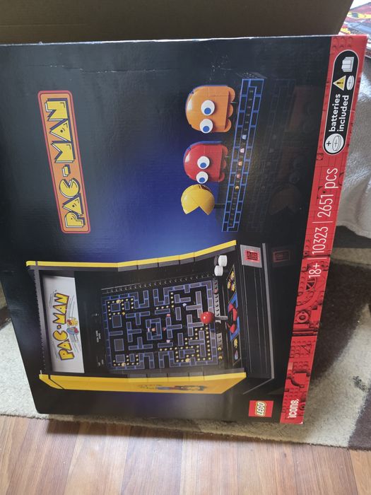 Конструктор LEGO Icons Аркада PAC-MAN 2651 деталей (10323)
