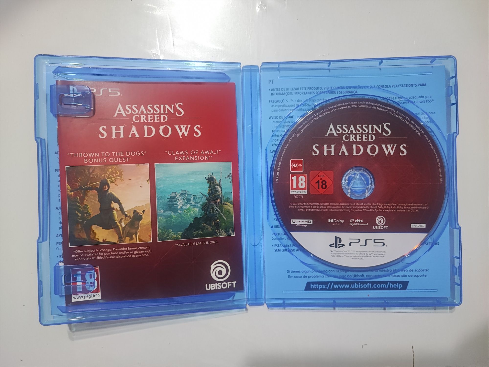 Jogo PS5 Assassins Creed Shadows
