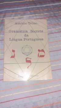 Gramática secreta lingua Portuguesa António Telmo 1981 raro