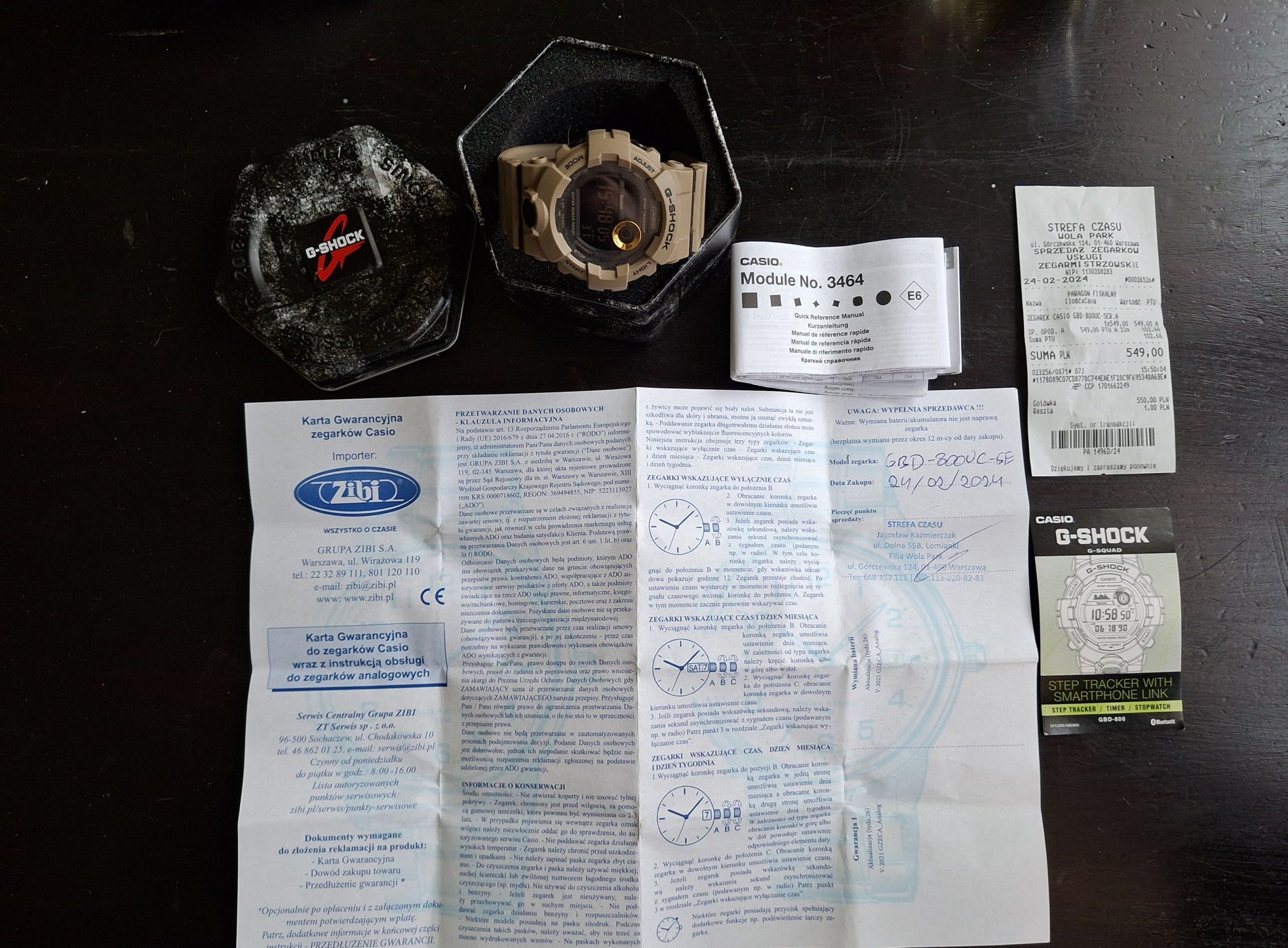 Casio G-SHOCK GBD-800 Bluetooth