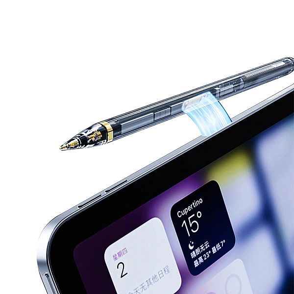 Tech-Protect Digital Magnetic Stylus Pen ”4” Ipad Clear/Black