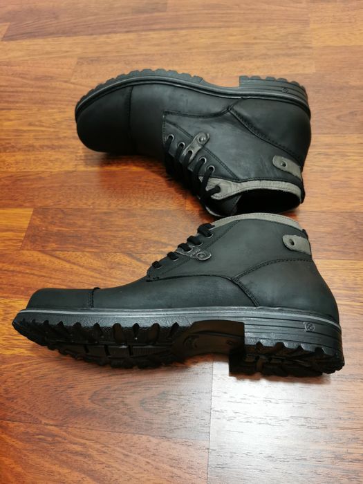 Eleganckie Zimowe Buty Męskie Wygodne Ciepłe Czarne