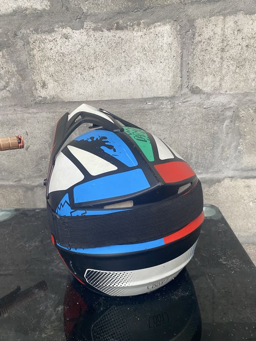 Шлем эндуро с очками