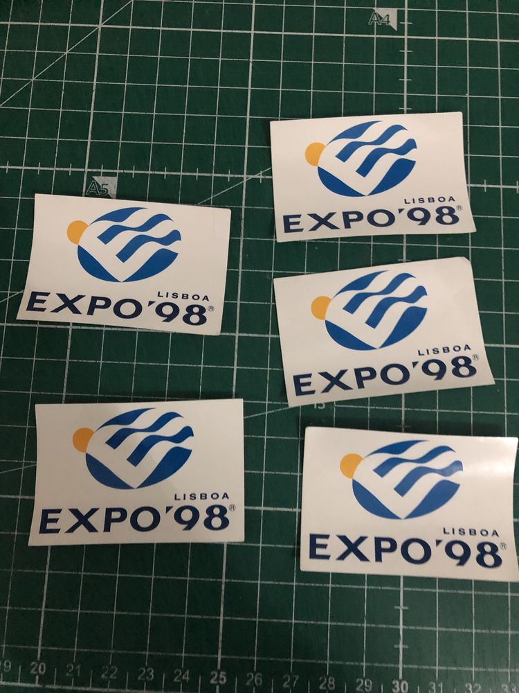 Autocolantes da Expo’98
