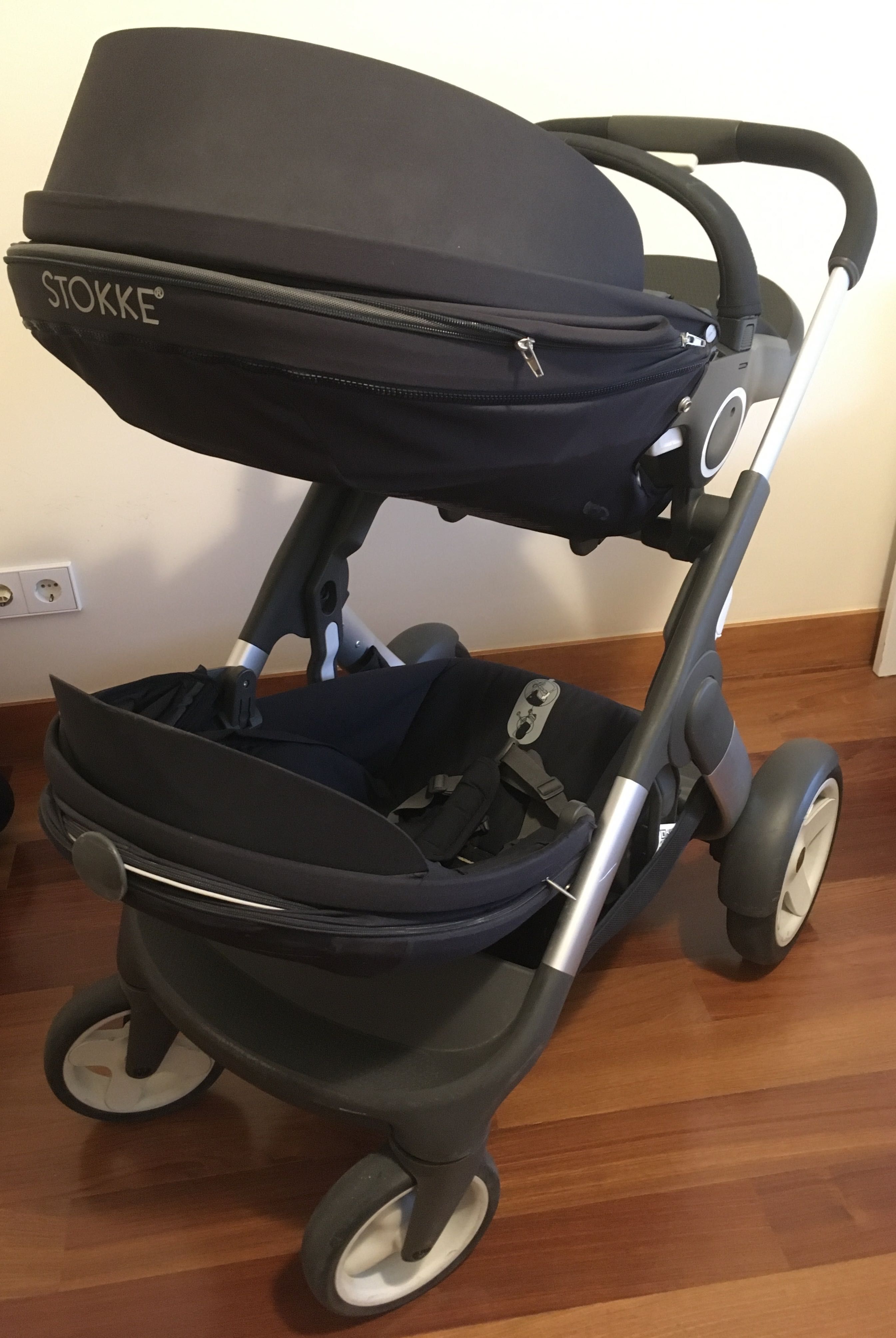 Carrinho duplo Stokke Crusi