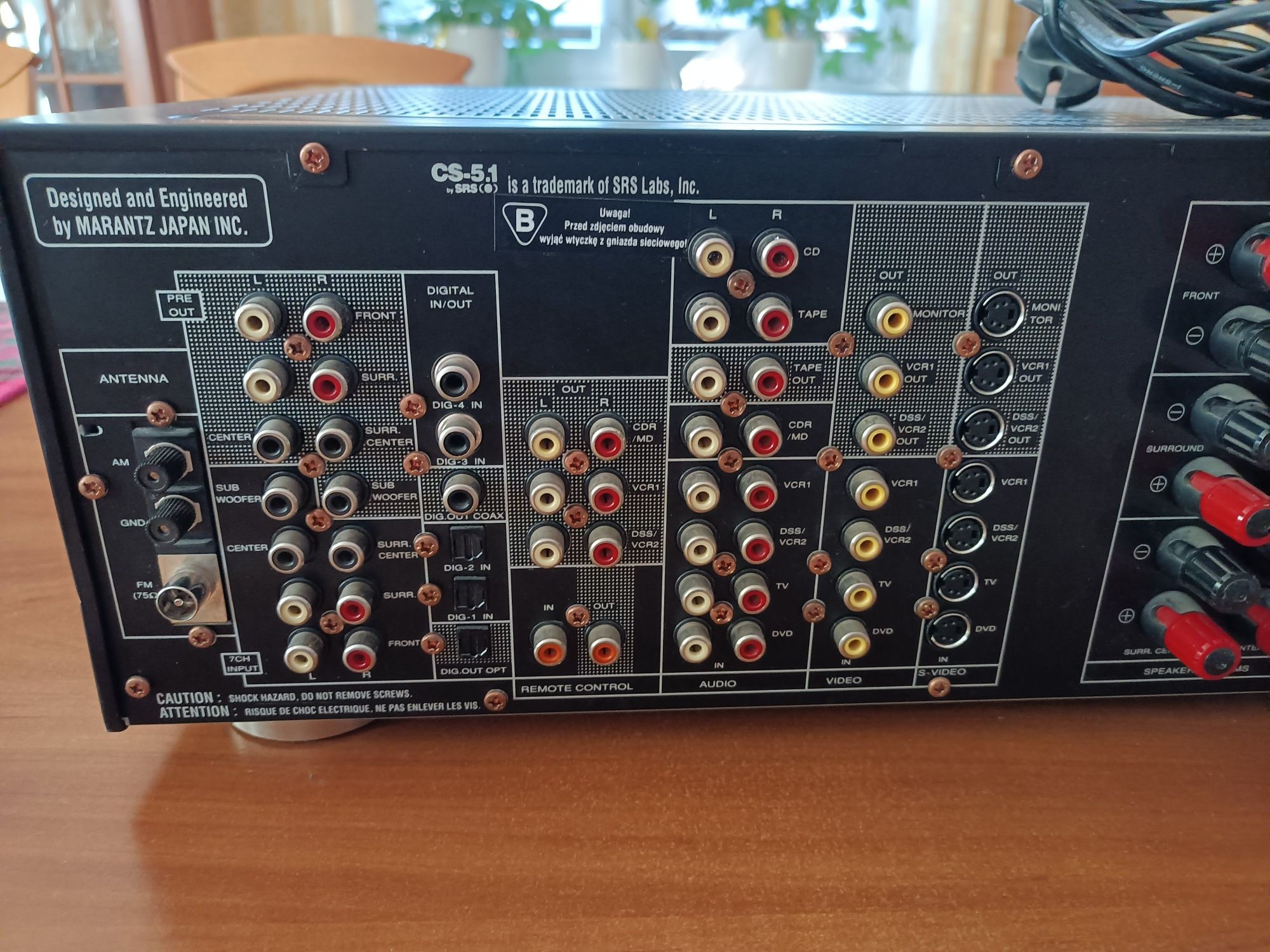 Amplituner Marantz SR 6200 5,1 z pilotem