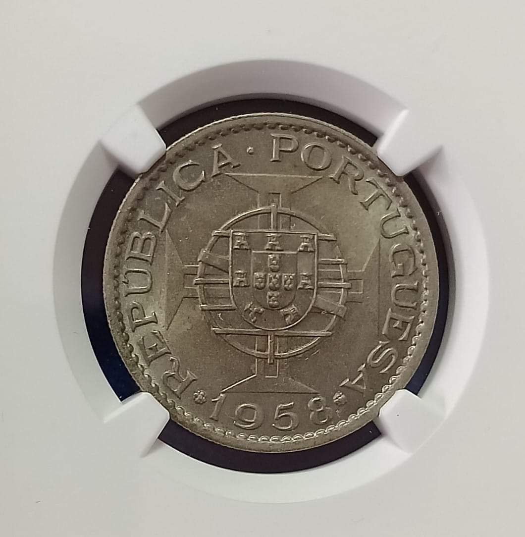 Índia 3$00 1958 MS64