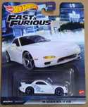 Hot wheels premium mazda rx7 fast and furious