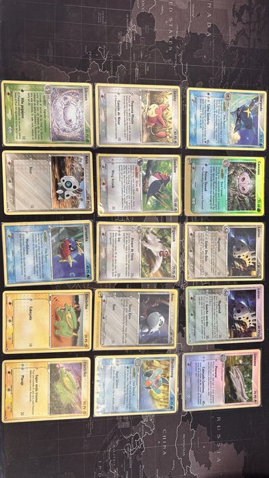 Lote 53 cartas Pokémon