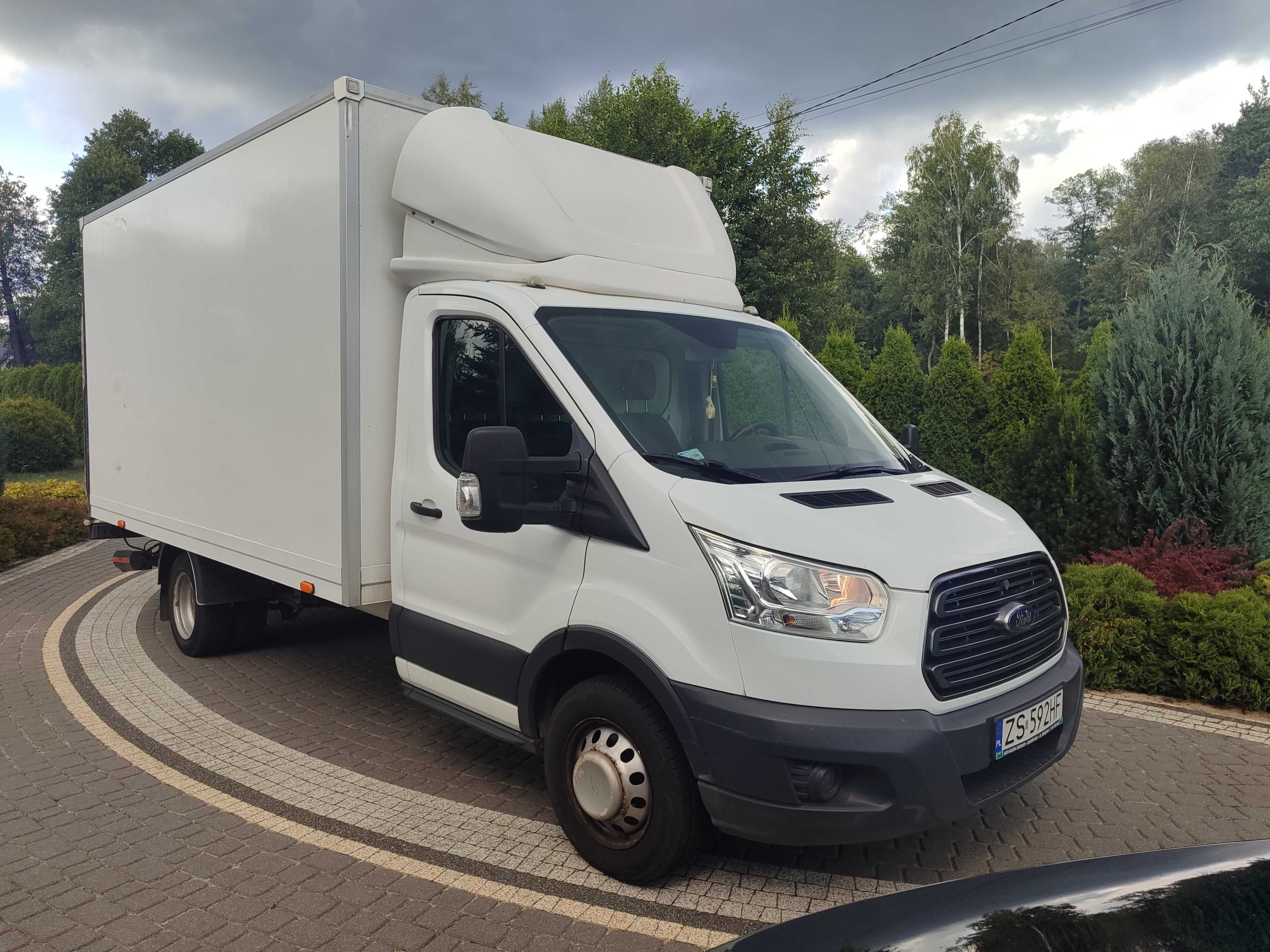 Ford TRANSIT Kontener Winda Bliźniak 2017 r Salon PL