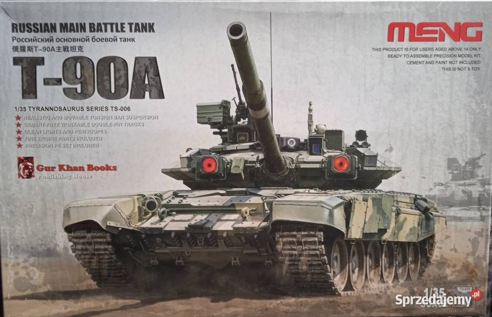 Meng Model TS006 Russian Main Battle Tank T-90A
