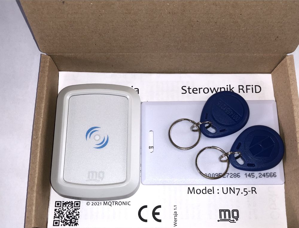 Niezależny sterownik RFiD zamka, domofonu, drzwi