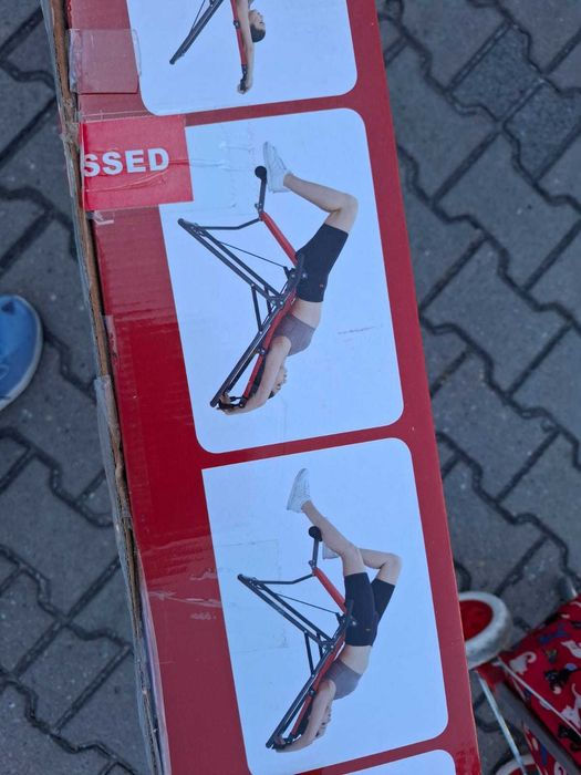 Trenażer inwersyjny, ławka do ćwiczeń - plecy, kręgosłup