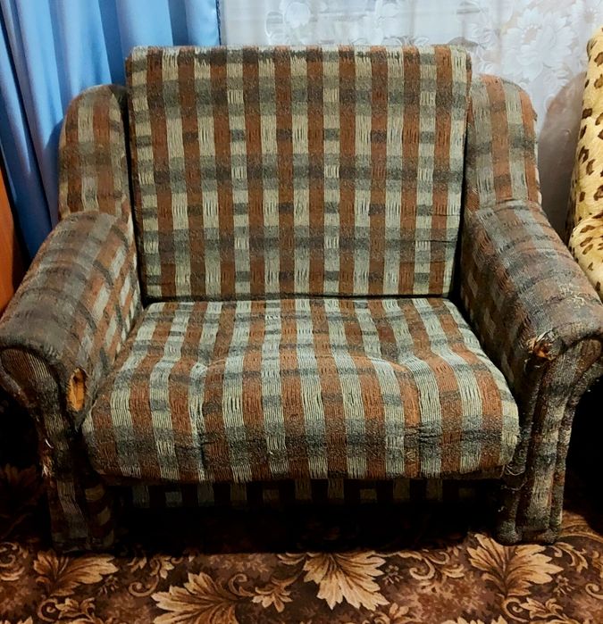 Крісло розкладне.  Велике 120 см.