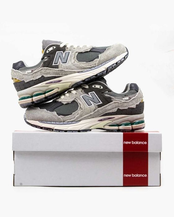 Мужские кроссовки New Balance 2002R Gray. Размеры 40-45