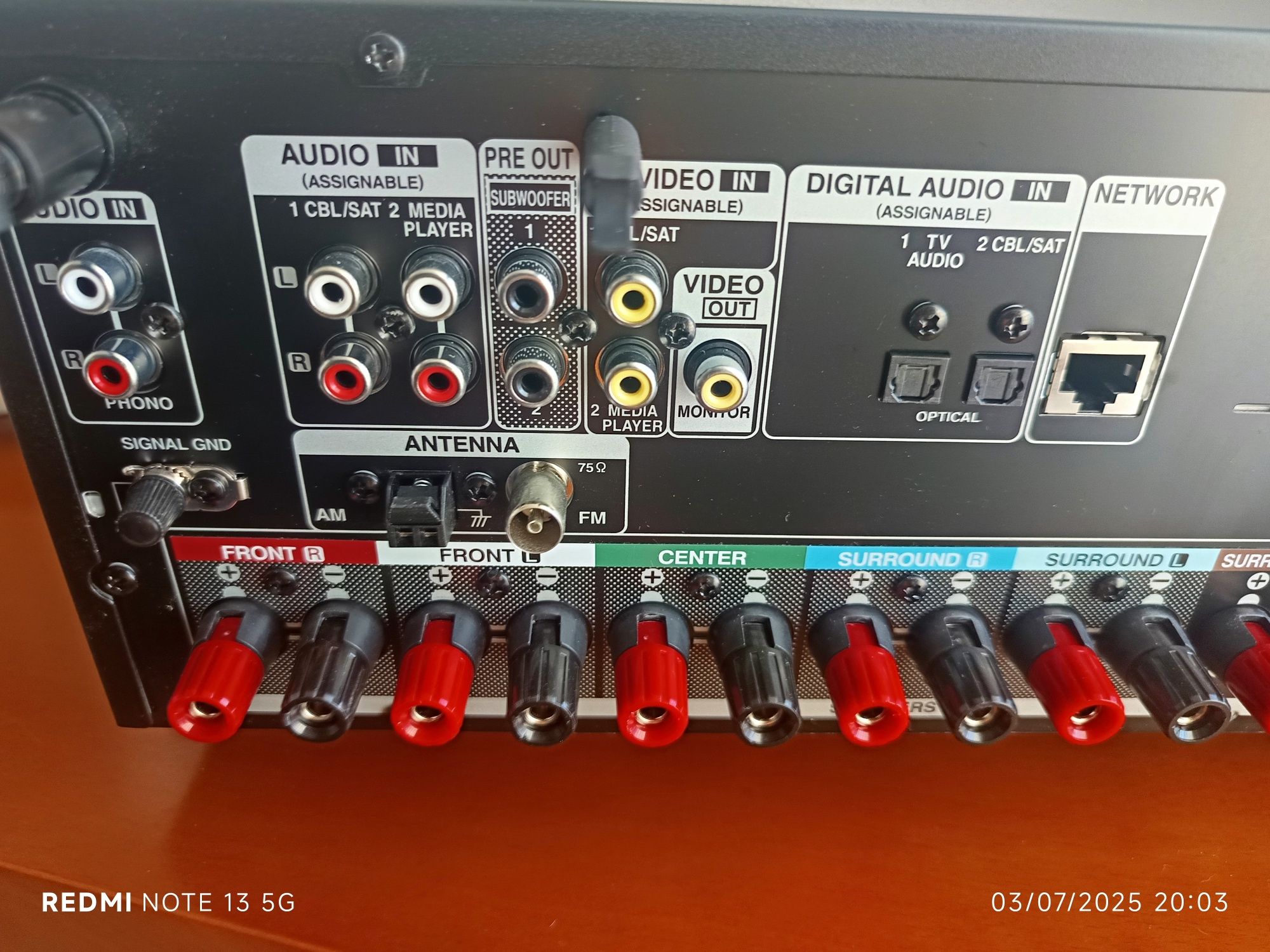 Amplificador av Denon AVR S 750h