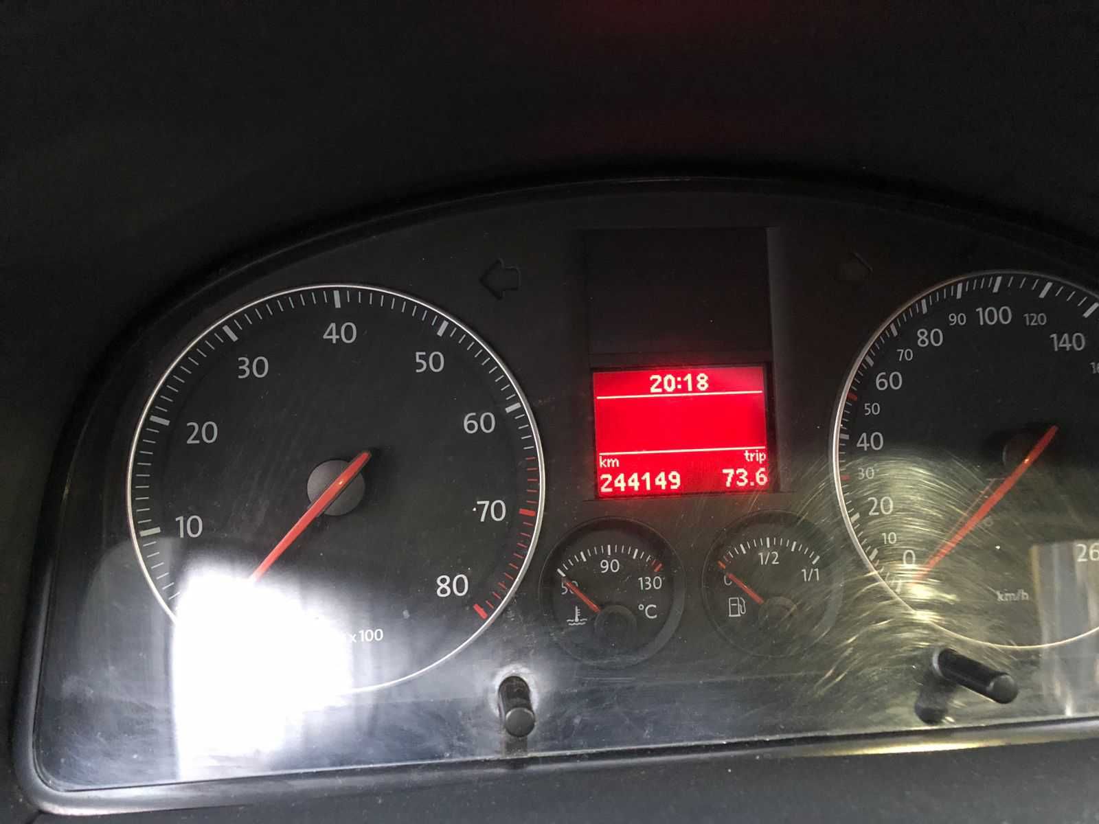 Volkswagen Caddy (2006), 244 тис км, Газ/Бенз, 1.6.