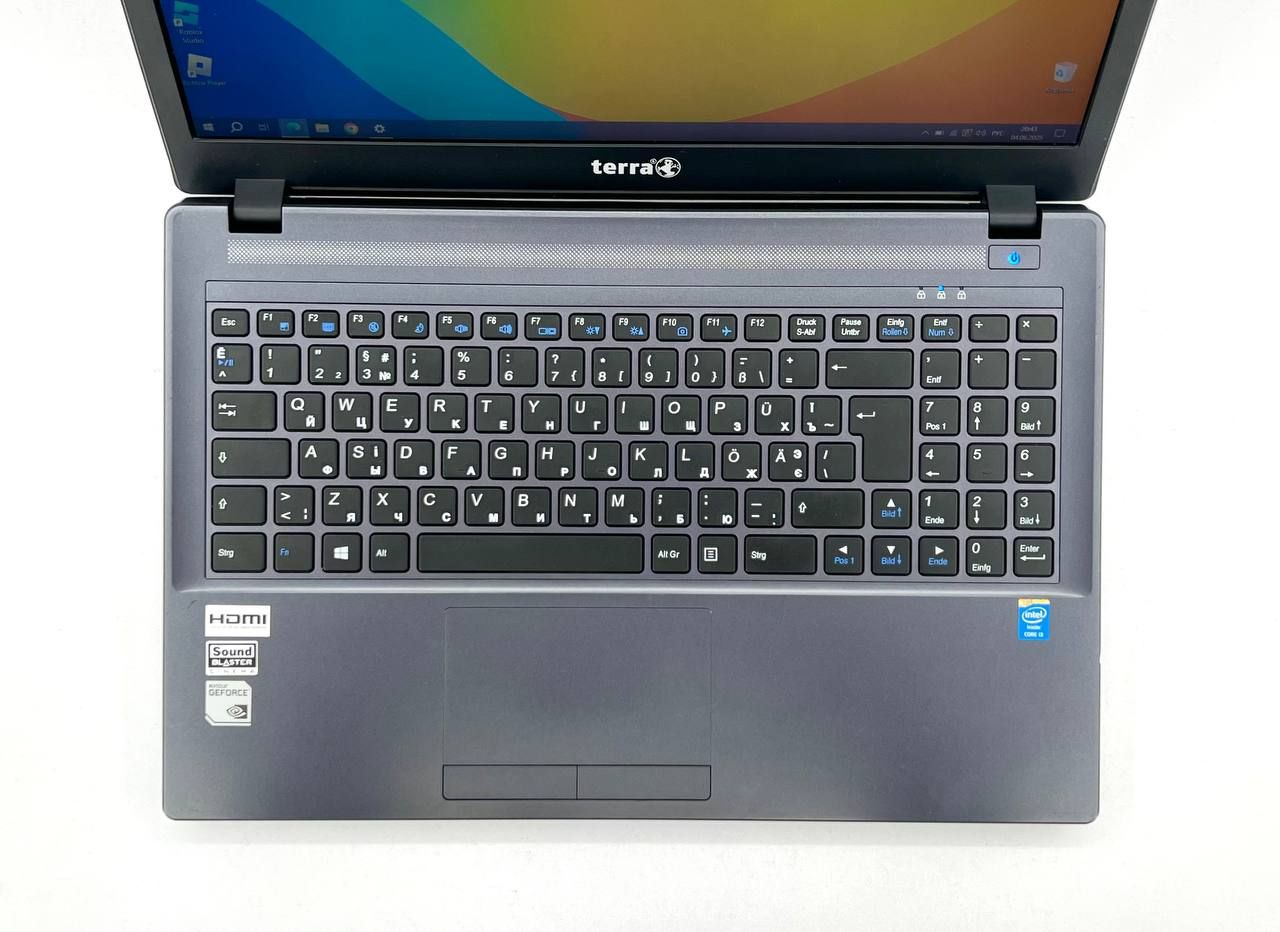 Ноутбук Terra Mobile 1548P (i3-4100M/8GB/120GB + 500GB HDD) ID3901 б/в