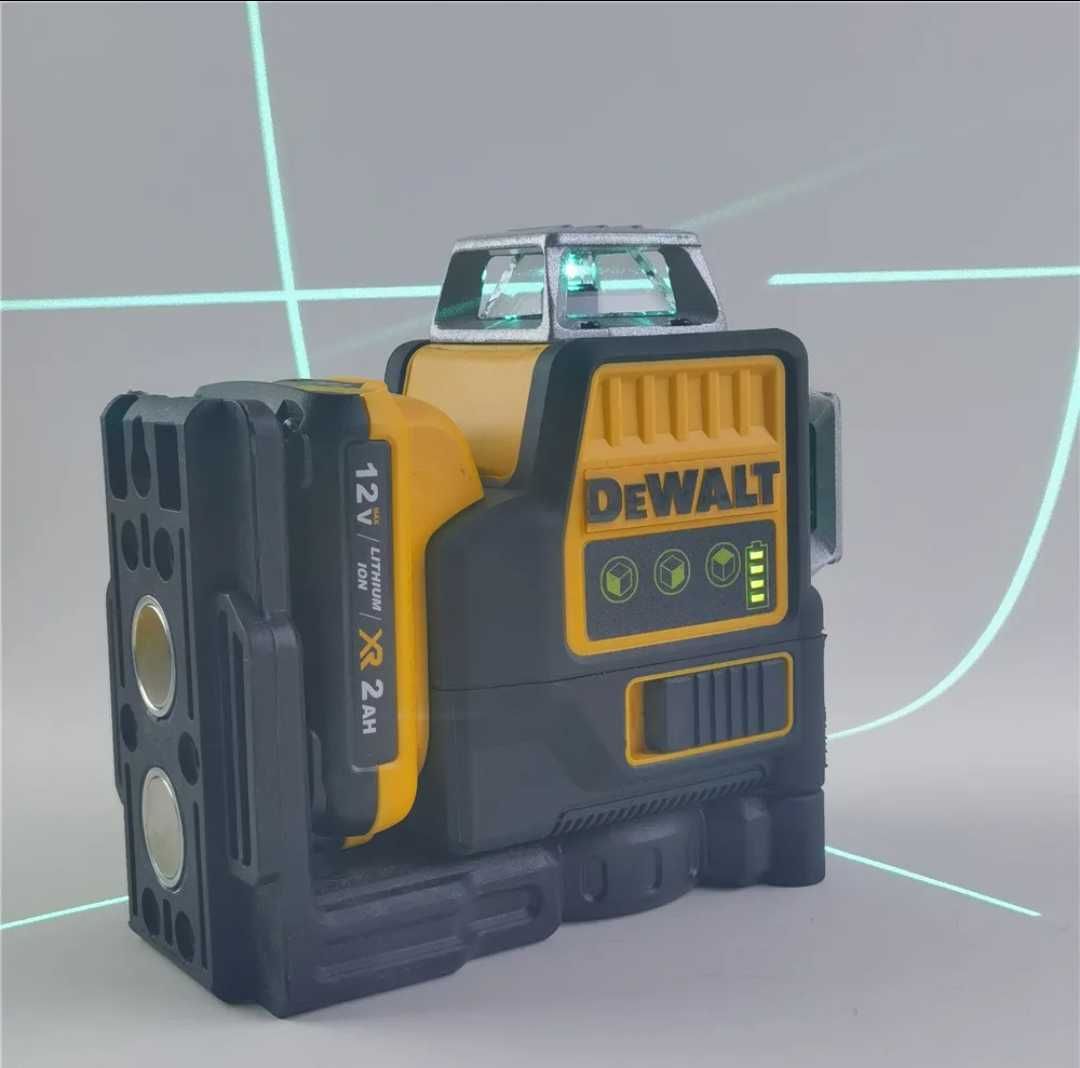 Laser samopoziomujący  360° 10,8V zielony DeWalt DCE089