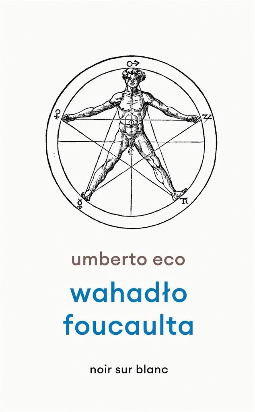 Wahadło Foucaulta Noir sur Blanc Umberto Eco, Adam Szymanowski, Witold