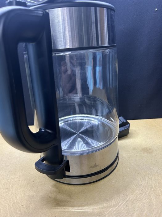 Чайник Xiaomi Glass Kettle 1.7 л, 2200 Вт, скло/нерж. сталь