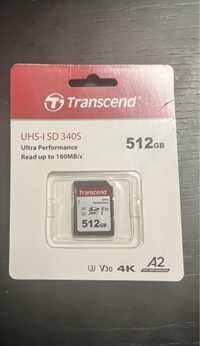 Карта памяти transcend 512gb