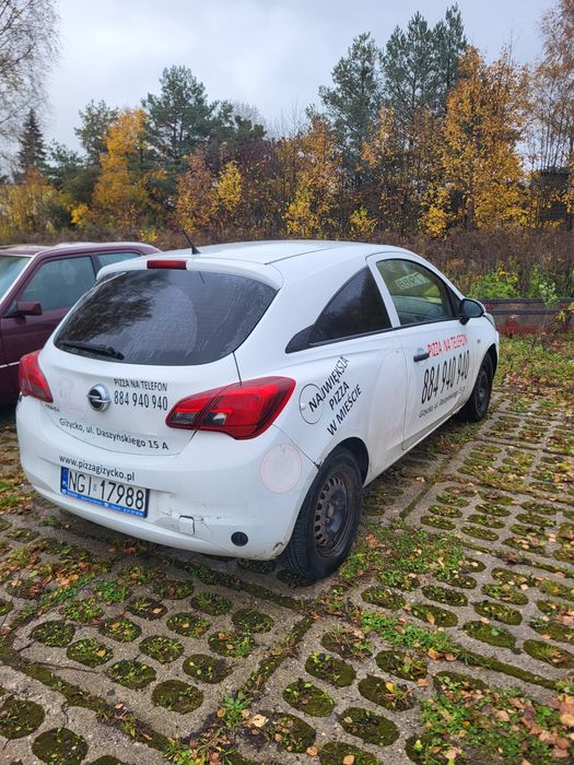 REZERWACJA do 16.11 Opel Corsa e Van 1,4 benzyna + gaz USZKODZONY