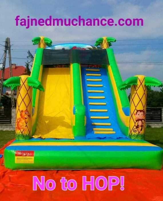 Dmuchańce Zjeżdżalnia SAFARI wynajmem. Wolne terminy!