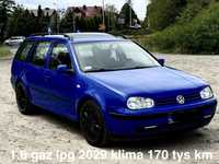 Vw golf 1.6 gaz lpg 2029 klima kombi zdrowy sprawny 170 tys km 2001 r