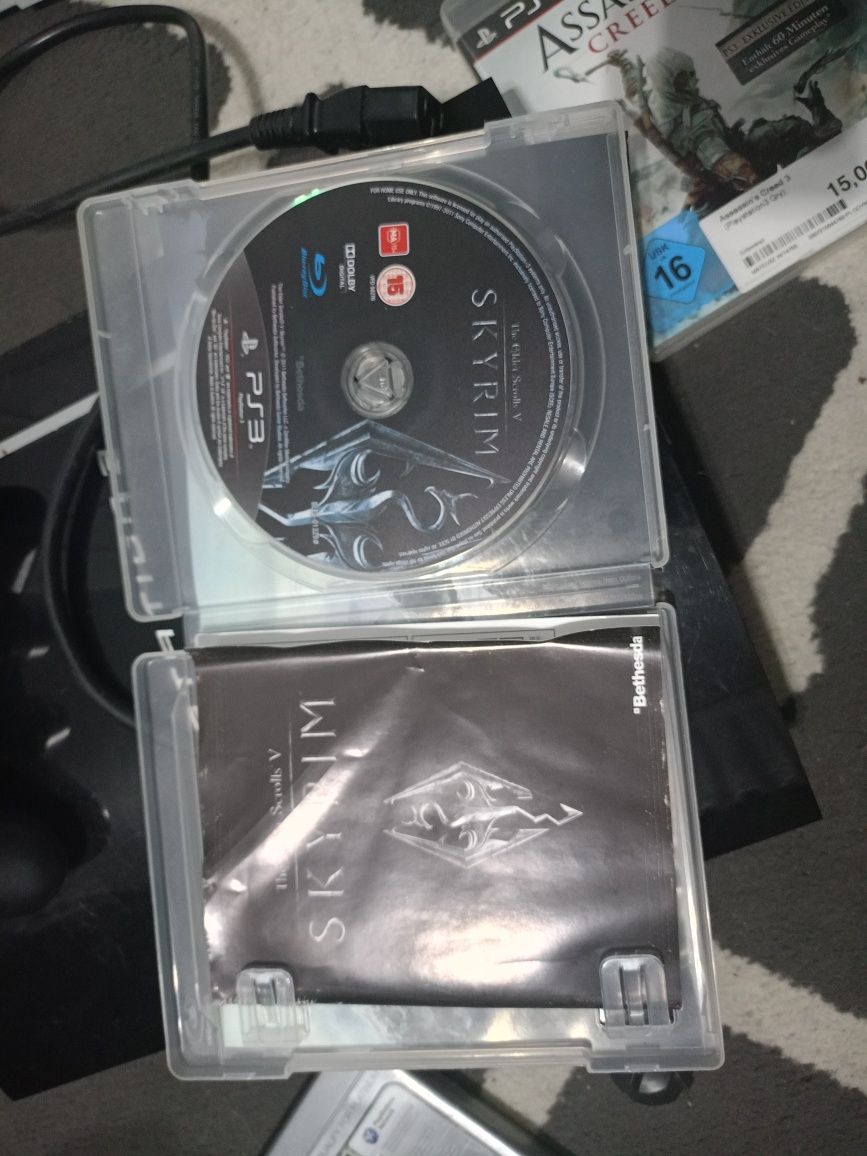 PS3 fat 80 GB że zasilaczem