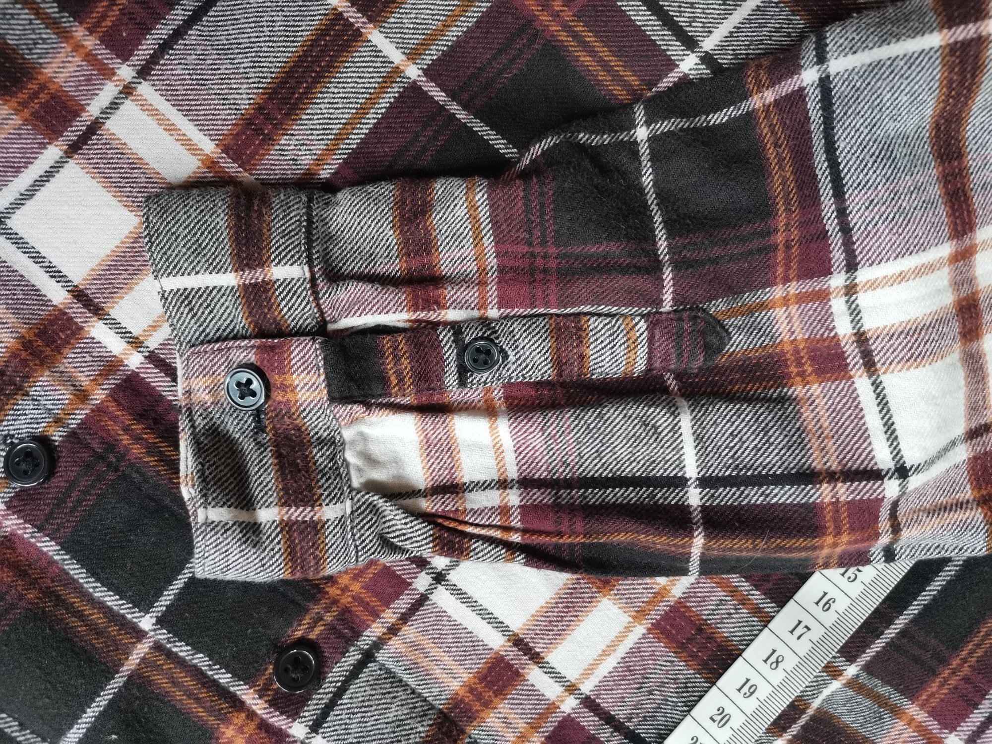 Bawełniana, flanelowa koszula