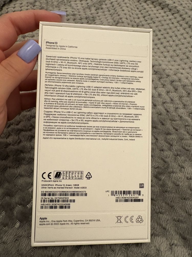 iPhone 13 128 GB • Stan bardzo dobry • Bateria 90%