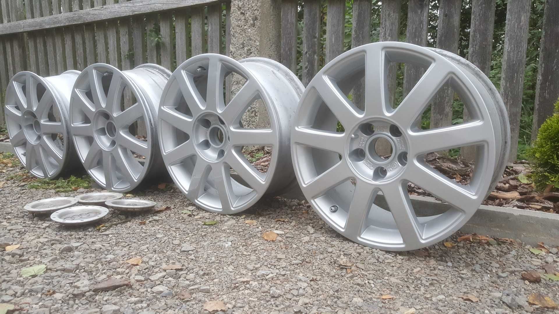 Koła Audi A4 B6 B7 VW Passat 17-tki "cali 8E0   601025AC Łopaty S-line