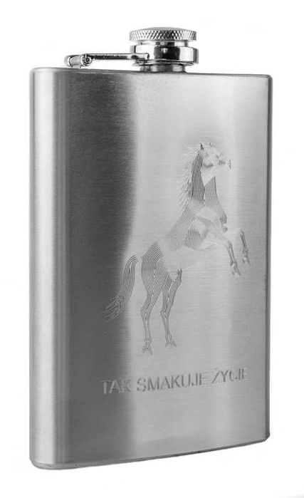 Piersiówka z grawerem 8 Oz