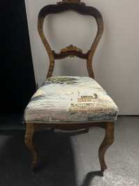 Antyczne krzeslo XIX wiek do calkowitej renowacji antyk