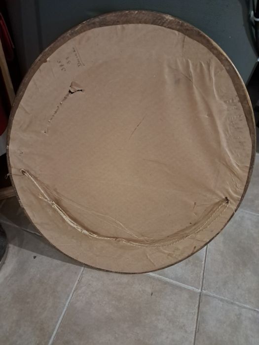 Espelho de parede dourado