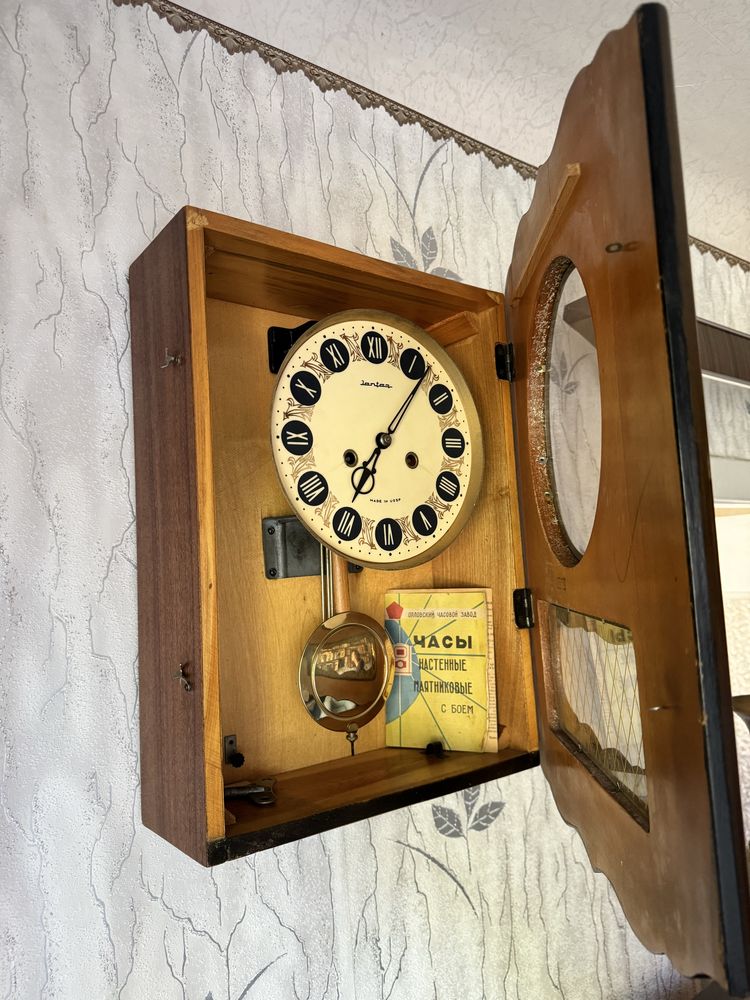 Часы настенные Jantar СССР 1978 год